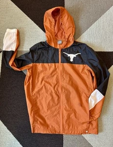 Texas Longhorns Fanatics Windbreaker Jacke Gr. L - Herren Kapuze UT Orange - Bild 1 von 8