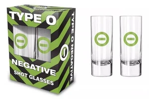 TYPE O NEGATIVE - Symbol Shotglas 2x Schnapsglas - Picture 1 of 1
