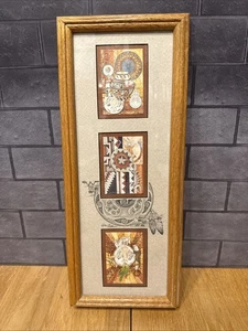 Lynn Bean Wildlife and Country Print 6” X 15” Wood Frame Southwest Theme - Picture 1 of 13