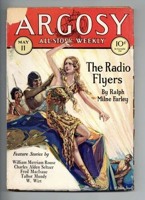 Argosy Part 3: Argosy All-Story Weekly May 11 1929 Vol. 203 #4 VG+ 4.5 - Image 1 of 3