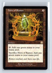 (2x) HORN OF RAMOS – MTG Magic the Gathering Card – Mercadian Masques – Rare - Picture 1 of 6