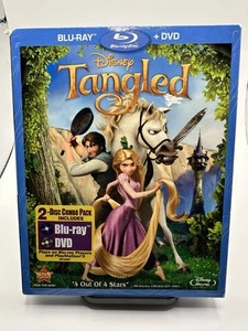 Tangled (Blu-ray + DVD 2-Disc Set, 2010, Disney, Animation, Family, Musical, Adv - Bild 1 von 7