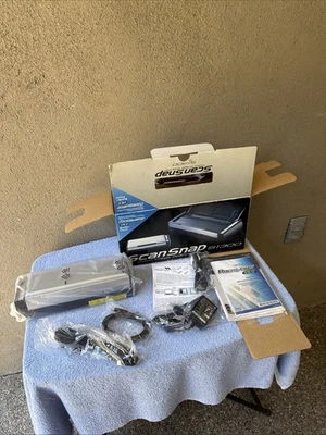 New Fujitsu S1300 SR ScanSnap Portable Image Document Scanner W/Cables, Box Read - Image 1 of 4