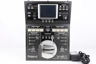 Roland V-4EX 4-Channel Digital Video Mixer Switcher HDMI w/Power Supply adapter - Image 1 of 4