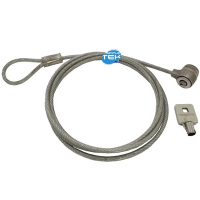 KENSINGTON CAVO DI SICUREZZA CON CHIAVE PER COMPUTER DESKTOP LAPTOP ANTIFURTO - Immagine 1 di 4