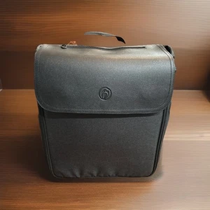 Lulyboo Black Diaper Bag/Changing Station Cubby - With Hanging Stroller Straps  - Picture 1 of 14