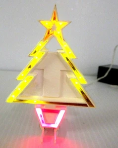 DEPT 56 "BRITE LITES / ÁRBOL" ~ ** ACCESORIO ILUMINADO / FUNCIONA CON PILAS ** - Imagen 1 de 14