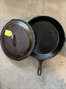 Vintage Lodge 2 Kerbe 12" GUSSEISENPFANNE (D2-10SK) - Bild 1 von 4