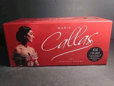 MARIA CALLAS - 64 CD BOX SET 30 Complete Operas  Foto 1 de 2
