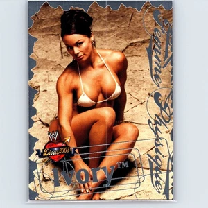 2004 Fleer WWE Divine Divas 2005 Ivory #2 FP Femme Physique - Picture 1 of 2