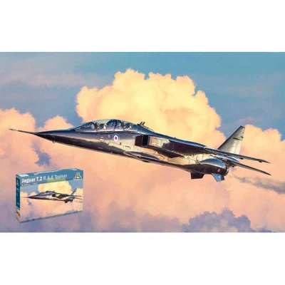 JAGUAR T.2 R.A.F. TRAINER KIT 1:72 Italeri Kit Aerei Modellino Nuovo - Immagine 1 di 3