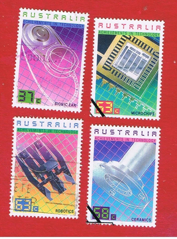 Australia #1036-1039 VF used   Technology   Free S/H - Image 1 of 1