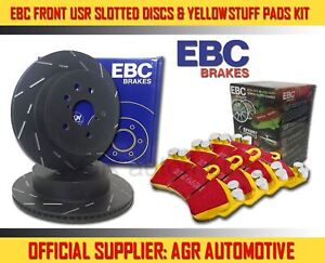 EBC FR USR DISCS YELLOW PADS 288mm FOR LOTUS ELISE 1.8 SUPERCHARGED 220 2008-