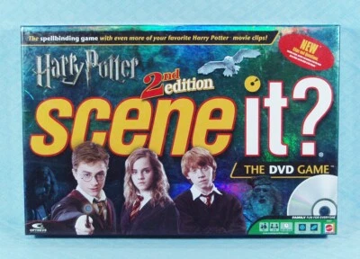 Harry Potter Scene It? 2nd Edition, The DVD Game, Mattel, 2007 - Image 1 of 4