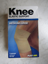 Flex Aid Elastic Knee Stabilizer Support Brace Wrap, Medium / Large ~ Brand New