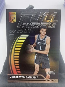 Donruss Elite Victor Wembanyama RC 2023-24 acelerador completo #3 SA Spurs novato Z13 - Imagen 1 de 2