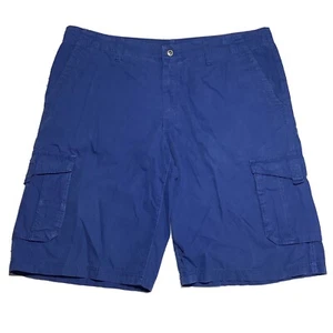 Alfani Blue Cargo Shorts Men's 38 measures 39 wide - Picture 1 of 10