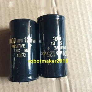 Screw 10000uF 125V/100V/160V Aluminum Electrolytic Capacitor - Picture 1 of 3