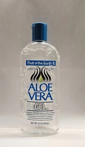Fruit of the Earth 100% Aloe Vera Gel 340g Flasche Sunburn Dry Après Sole - Bild 1 von 9