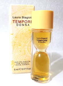 TEMPORE DONNA LAURA BIAGIOTTI ✿ Mini Eau Parfum Miniature Perfume 0.17oz. 5ml. - Picture 1 of 9