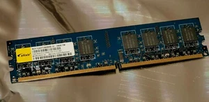 ELIXIR 1GB DDR2 667MHz PC2 5300U PC RAM MEMORY - M2Y1G64TU8HB0B-3C - Picture 1 of 4