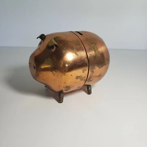 Coppercraft Gilde Sparschwein 5 Zoll lang 4 Zoll hoch 6 Unzen - Bild 1 von 4