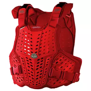 2024 Troy Lee Designs Motocross Rockfight CE Flex Chest Protector Red Adults - Picture 1 of 3