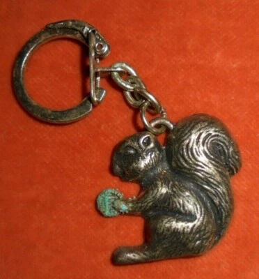 Porte-clés Key ring Caisse épargne de THIONVILLE Joli écureuil Nice Squirel - Photo 1/2