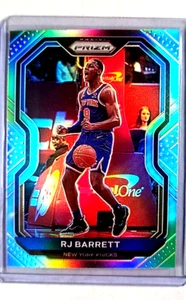 2020 2020-21 Panini Prizm Silver Prizm #241 RJ Barrett R.J. New York Knicks Card - Picture 1 of 2
