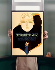 The Mysterious Mrs. M 1917 Movie POSTER PRINT A5-A1 Retro Classic Film Wall Art
