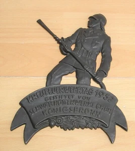 Kreisfeuerwehrtag 1952 - Eisen Platte - Königsbronn - Schwäbische Hüttenwerke - Bild 1 von 2