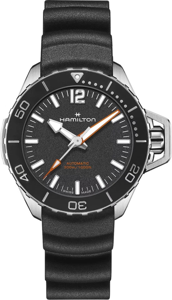 Hamilton Khaki Navy Men's Black Watch - H77455330