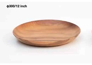 Japanese Handcrafted Wooden Serving Bowl Φ300/12 inch made of Yoshino Cedar - Picture 1 of 3