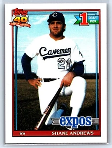 1991 Topps Shane Andrews #74 Montreal Expos - Picture 1 of 2