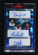 2022 Leaf MultiGraphics Auto Blue Crystals 1/35 Chandler Miller Washington Ellis