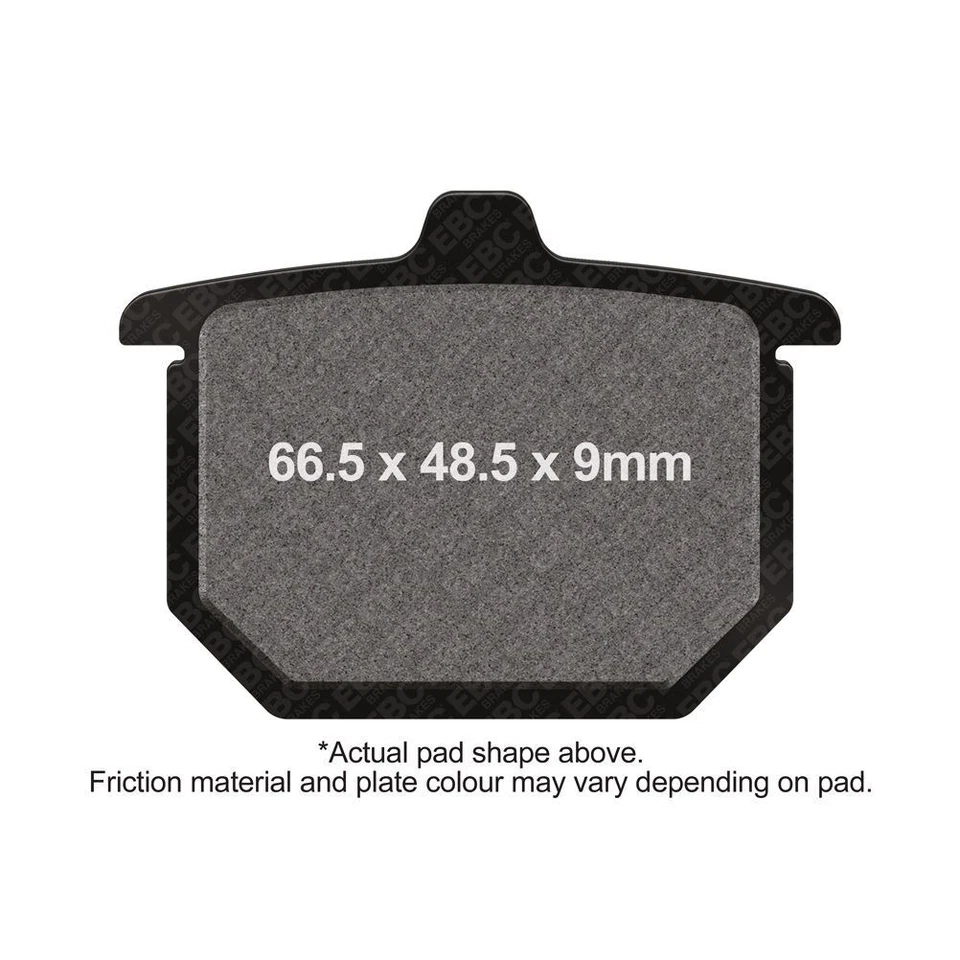 EBC Motorcycle Brake Pads DMX Rear Right Honda CB 750 F 1978 - 1982 - Image 1 of 1