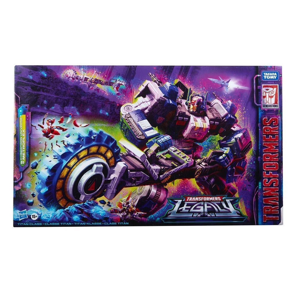 Hasbro Transformers: Legacy Titan Cybertron Universe Metroplex 56cm Action Figure