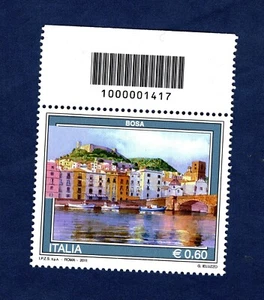 ITALIA 2011 TURISTICA BOSA MNH IN CODICE A BARRE - Picture 1 of 1