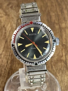 Reloj Vostok Eared Amphibian Diver mecánico vintage era soviética para hombres URSS - Imagen 1 de 23