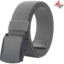 Resilient Elastic Stretch Belt - No Metal Buckle - Ideal for Sports & Travel