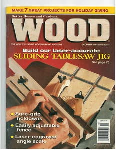 Better Homes & Garden Wood Magazine : December 1996 : Issue # 93 {1055} - Picture 1 of 1