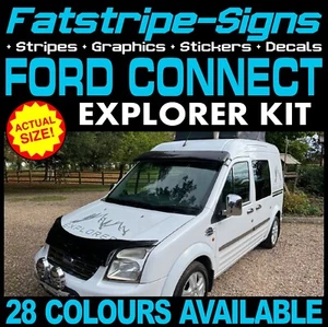passend für FORD TRANSIT CONNECT WOHNMOBIL BERGE GRAFIK AUFKLEBER DECALS DAY VAN - Bild 1 von 5