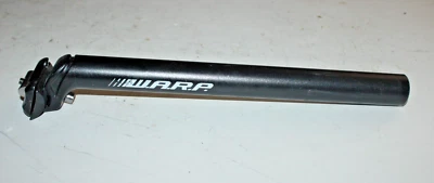 Tubo de asiento de tija de sillín WARP 350/31,6 mm 25 mm desplazado negro MTB grava envío rápido a EE. UU. Foto 1 de 4