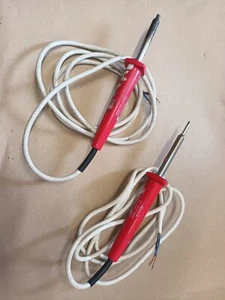 Ex MOD /|\ Adcola K2000 24v Soldering Iron x 2 1 Working 1 for Spares - Picture 1 of 8