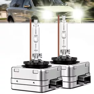 2x 4300K White HID Xenon Headlight Replacement Bulbs 66144 35W For BMW Benz Audi - Picture 1 of 12