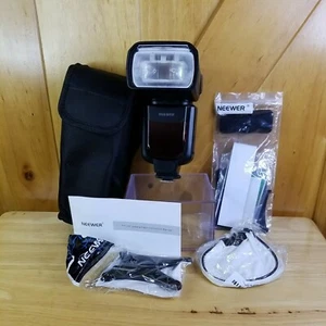 Neewer TTL NW-635 On Camera Flash, Case, Diffuser, Hot Shoe Stand - Picture 1 of 12