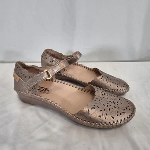 Pikolinos Damen 36/US 6 Puerto Vallarta Sandalen Mary Jane Leder Schuhe Neu mit Etikett - Bild 1 von 10