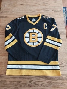 Maglia Fanatics Boston Bruins Ray Bourqe 77 Vintage Hockey Nera Uomo Taglia Large - Foto 1 di 10