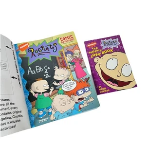 Vintage Nickelodeon Rugrats Comic Abenteuer Band 2 Komplettsatz mit Witzbuch - Bild 1 von 3