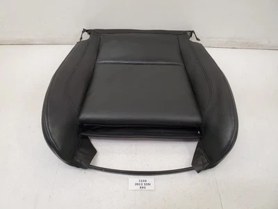 ✅ 07-13 OEM BMW E92 335 Asiento deportivo pasajero delantero cojín inferior cuero negro Foto 1 de 4